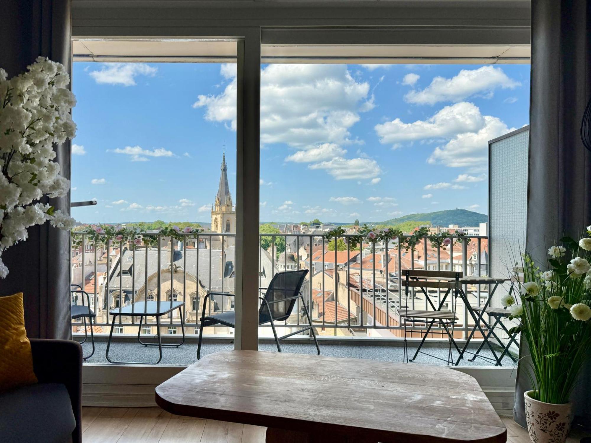 Apartament La Terrasse Du Coislin Metz Zewnętrze zdjęcie
